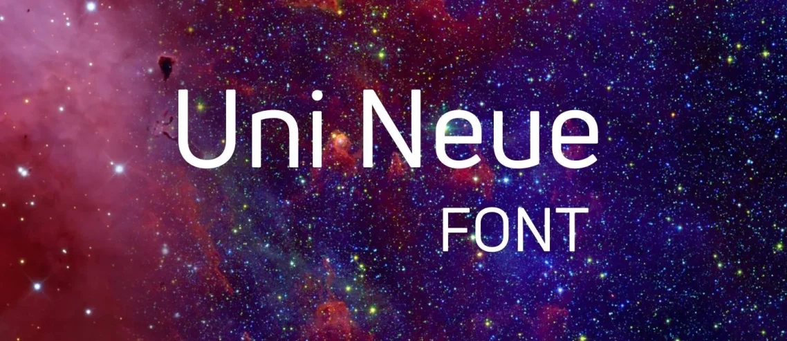 Uni Neue Font
