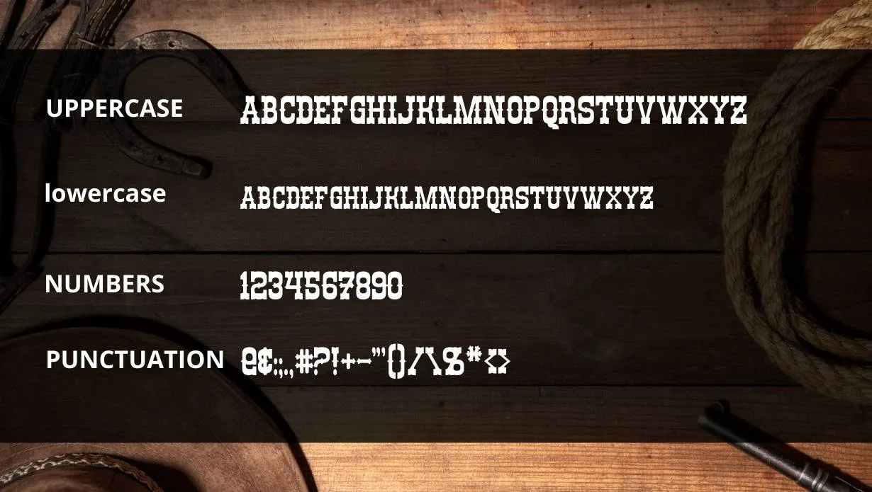 Urban Cowboy Font