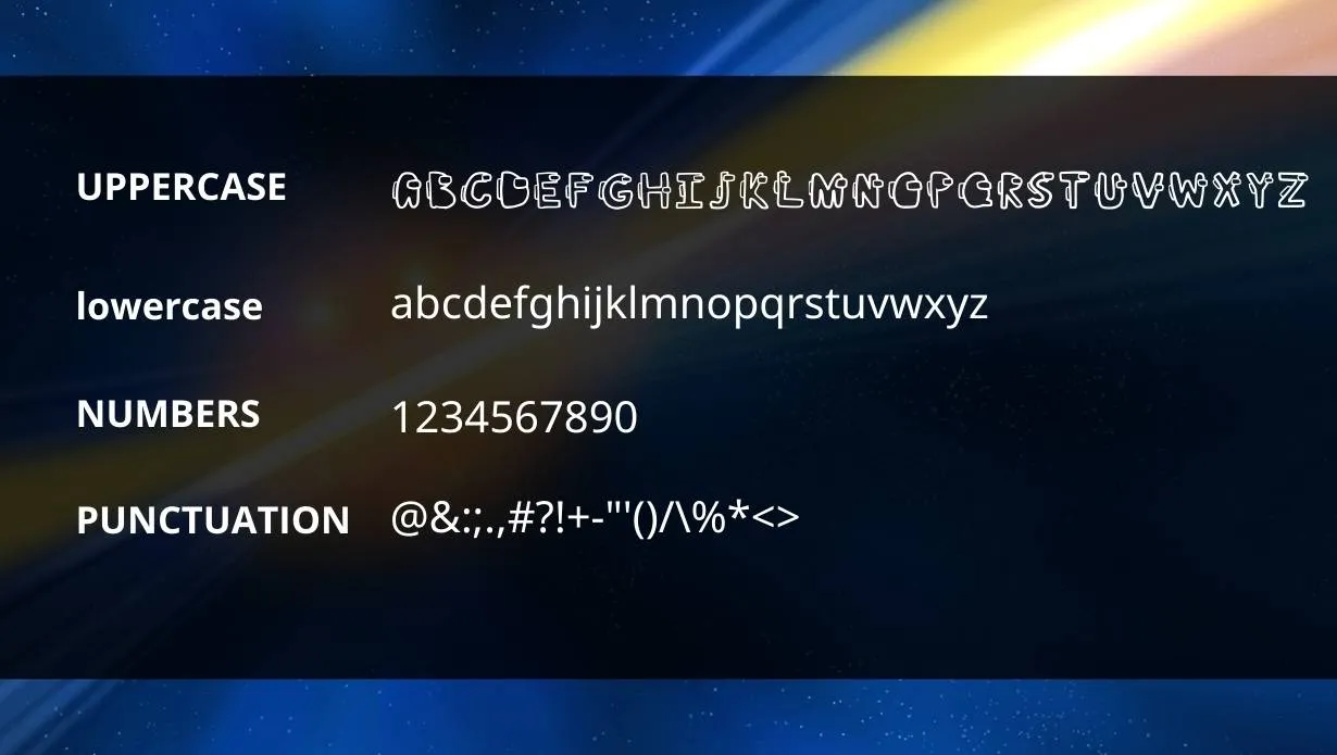 Among Us Font