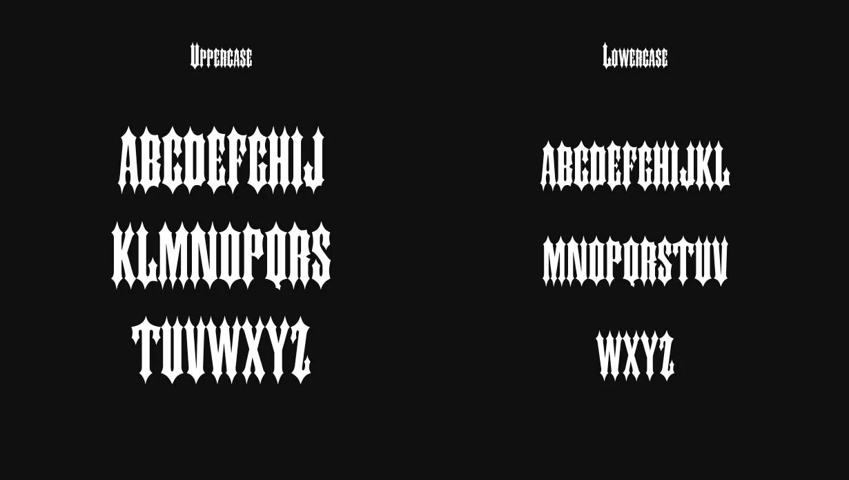 view of Trapstar Font