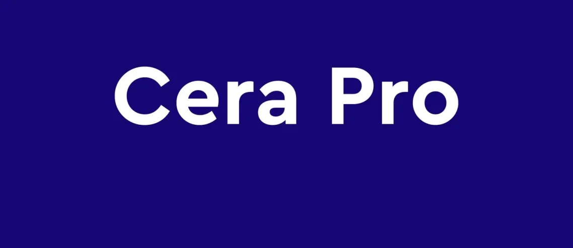 Cera Pro Font