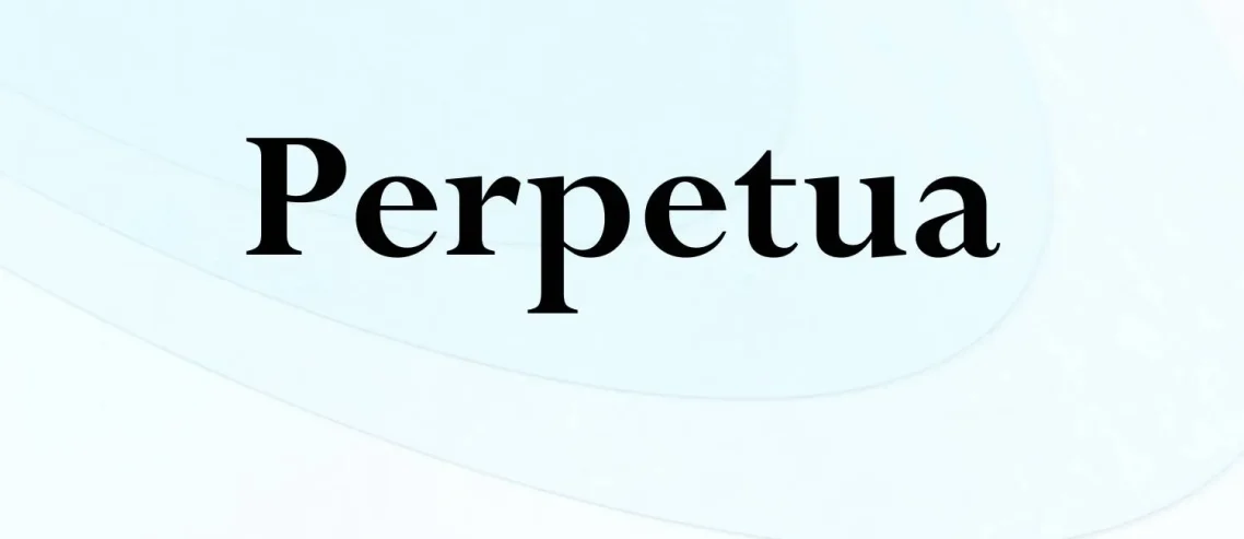 Perpetua Font